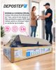 Scara pod DEPOSTEP TERMO PLUS TMP pliabila metalica supertermoizolata premium