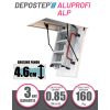 Scara pod DEPOSTEP ALUPROFI ALP pliabila din aluminiu