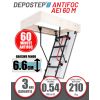 Scara pod antifoc metalica DEPOSTEP AEI 60 M rezistenta 60 de minute