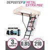 Scara pod DEPOSTEP METAL EXTRA MSE pliabila metalica