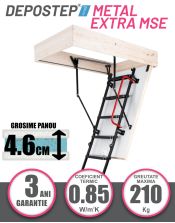 Scara pod DEPOSTEP METAL EXTRA MSE pliabila metalica