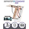 Scara pod DEPOSTEP STANDARD DSK pliabila din lemn