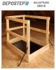 DEPOSTEP DSS -B  - Balustrada de protectie scara de pod universala