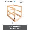 DEPOSTEP DSS -B  - Balustrada de protectie scara de pod universala