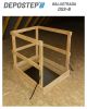 DEPOSTEP DSS -B  - Balustrada de protectie scara de pod universala