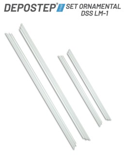 DEPOSTEP DSS LM-1- set ornamental din PVC