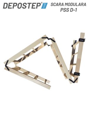 Scara modulara DEPOSTEP PSS D - 1 din 4 sectiuni