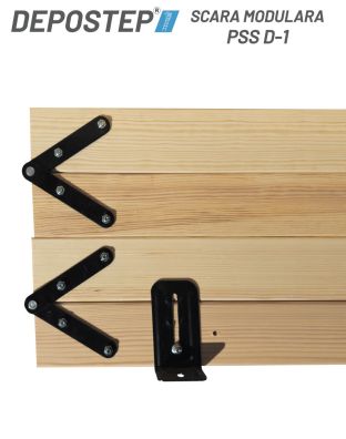 Scara modulara DEPOSTEP PSS D - 1 din 4 sectiuni