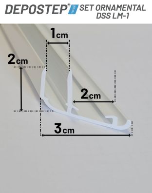 DEPOSTEP DSS LM-1- Set ornamental din PVC