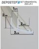 DEPOSTEP DSS LM-1- Set ornamental din PVC