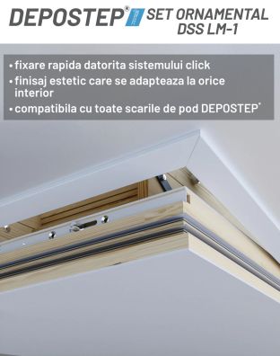 DEPOSTEP DSS LM-1- Set ornamental din PVC