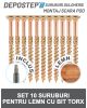 Suruburi dulgherie pentru montajul scarilor Depostep set 10buc