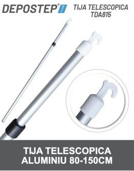 Tija telescopica din aluminiu Depostep TDA 815