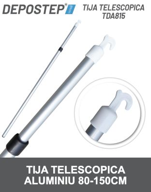 Tija telescopica din aluminiu Depostep TDA 815