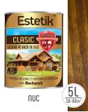 Lazura lemn ESTETIK CLASIC 5L NUC, protectie UV