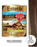 Lazura lemn ESTETIK CLASIC 5L PALISANDRU, protectie UV