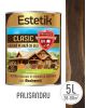 Lazura lemn ESTETIK CLASIC 5L PALISANDRU, protectie UV