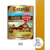 Lazura lemn ESTETIK CLASIC 5L PIN, protectie UV