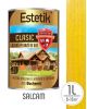 Lazura lemn ESTETIK CLASIC 1L SALCAM, protectie UV