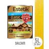 Lazura lemn ESTETIK CLASIC 5L SALCAM, protectie UV
