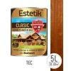 Lazura lemn ESTETIK CLASIC 5L TEC, protectie UV