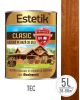 Lazura lemn ESTETIK CLASIC 5L TEC, protectie UV