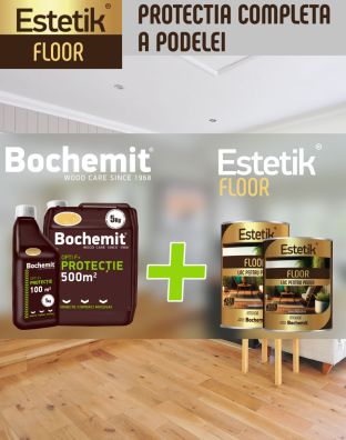 PACHET PROMO Lac lemn ESTETIK FLOOR, 8x2.5L