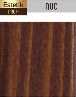 Lazura lemn ESTETIK PROFI 0.8L NUC, protectie avansata UV