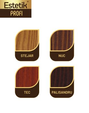 Lazura lemn ESTETIK PROFI 3L TEC, protectie avansata UV