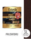 Lazura lemn ESTETIK PROFI 3L PALISANDRU, protectie avansata UV