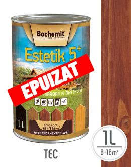 Lazura lemn BOCHEMIT ESTETIK CLASIC 1L TEC, protectie UV