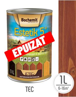 Lazura lemn BOCHEMIT ESTETIK CLASIC 1L TEC, protectie UV