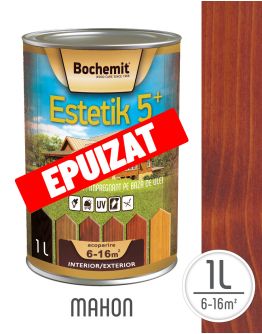 Lazura lemn BOCHEMIT ESTETIK CLASIC 1L MAHON, protectie UV