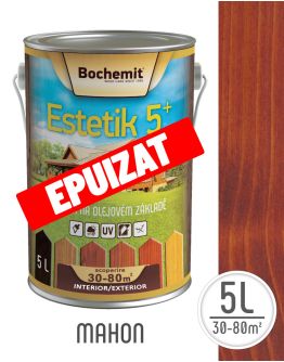 Lazura lemn BOCHEMIT ESTETIK CLASIC 5L MAHON, protectie UV