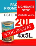 PACHET PROMO BOCHEMIT ESTETIK CLASIC 4x5L=20L - 120-320 mp