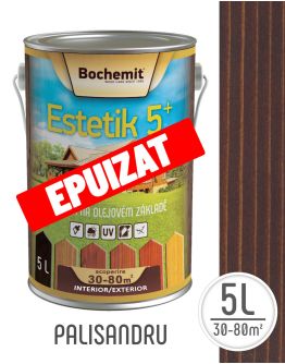 Lazura lemn BOCHEMIT ESTETIK CLASIC 5L PALISANDRU, protectie UV