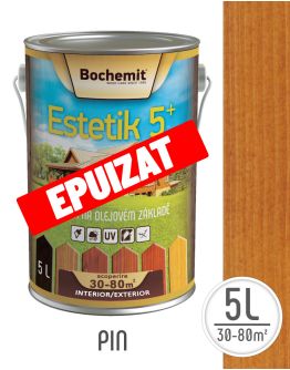 Lazura lemn BOCHEMIT ESTETIK CLASIC 5L PIN, protectie UV