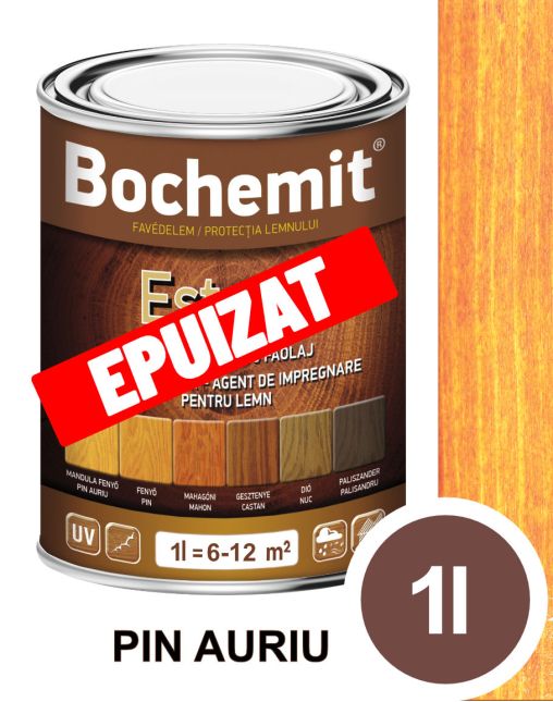 Ulei protector lemn BOCHEMIT ESTETIK PIN AURIU 1L