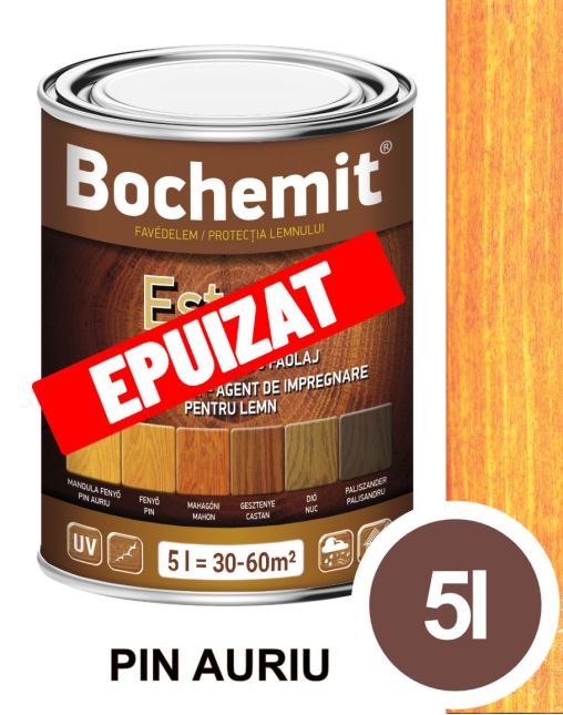 Opinii despre ULEI PROTECTOR LEMN BOCHEMIT ESTETIK PIN AURIU 5L