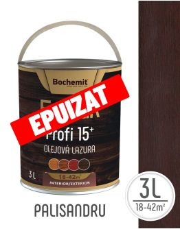 Lazura lemn BOCHEMIT ESTETIK PROFI 3L PALISANDRU, protectie avansata UV