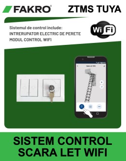 Sistem control WIFI ZTMS TUYA pentru scara pod electrica LET