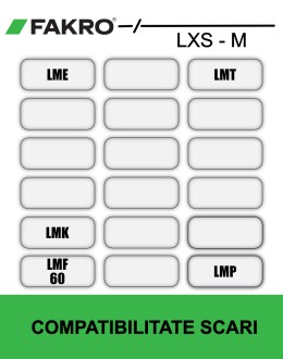 Modul extensie scara metal Fakro LXS-M