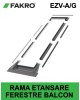 Rama etansare invelitori ondulate ferestre balcon Fakro EZV-A/G