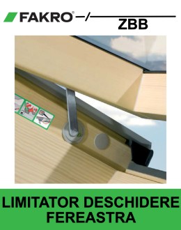 Limitator deschiderea ferestrei Fakro ZBB