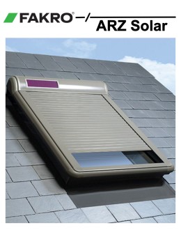 Roleta solara exterioara aluminiu Fakro ARZ 