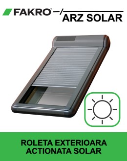 Roleta solara exterioara aluminiu Fakro ARZ 