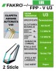 Fereastra mansarda dubla deschidere FAKRO FPP-V U3 preSelect Max, lemn de pin, 2 sticle
