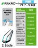 Fereastra mansarda FAKRO PTP-V U3, din PVC, 2 sticle