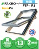 Fereastra de mansarda FAKRO FTP R1, lemn de pin, 2 sticle