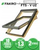 Fereastra mansarda FAKRO FTS-V U2, lemn de pin, 2 sticle